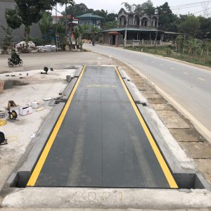 Cân ô tô 150 tấn kích thước 3x18m.
