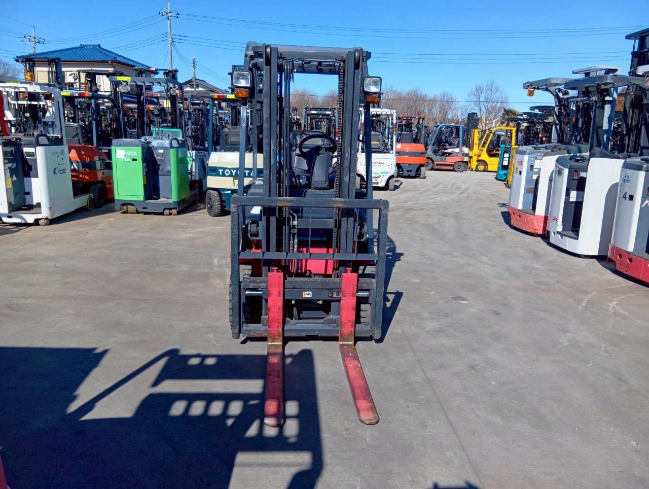 Xe nâng điện nichiyu 1.5 tấn